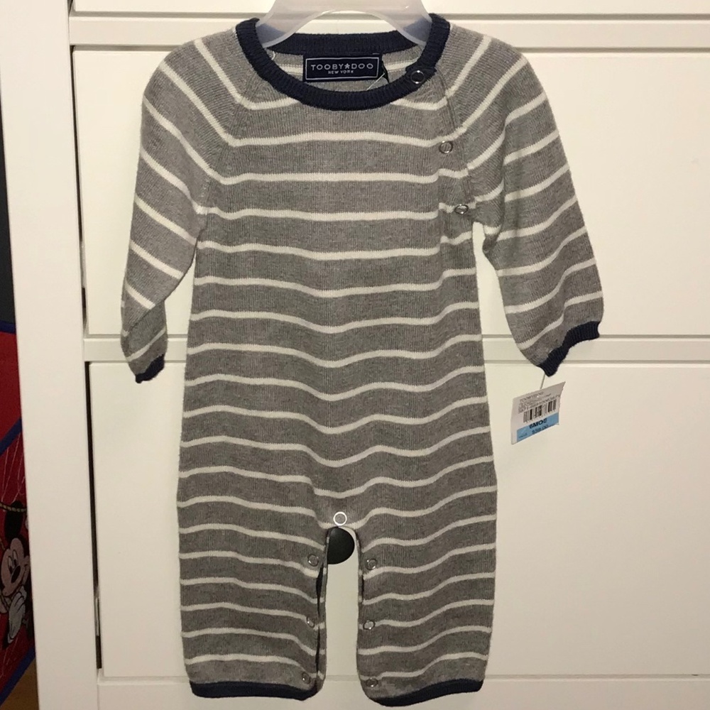 Infant Cashmere/Cotton Blend Jumpsuit